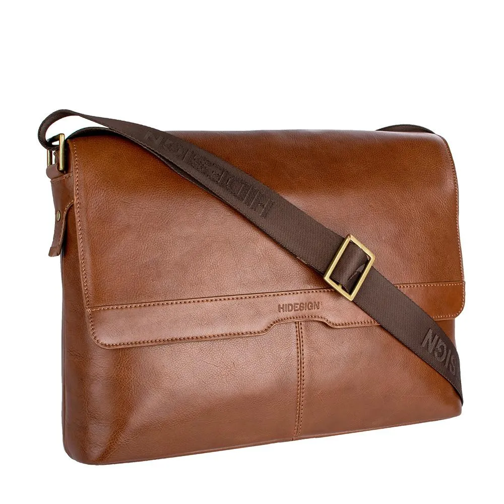 Hidesign Helvellyn Medium Leather Messenger Bag