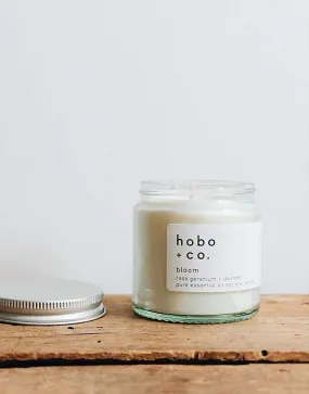 Hobo   Co Bloom Essential Oil Candle