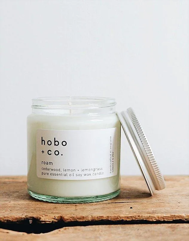 Hobo   Co Roam Essential Oil Candle