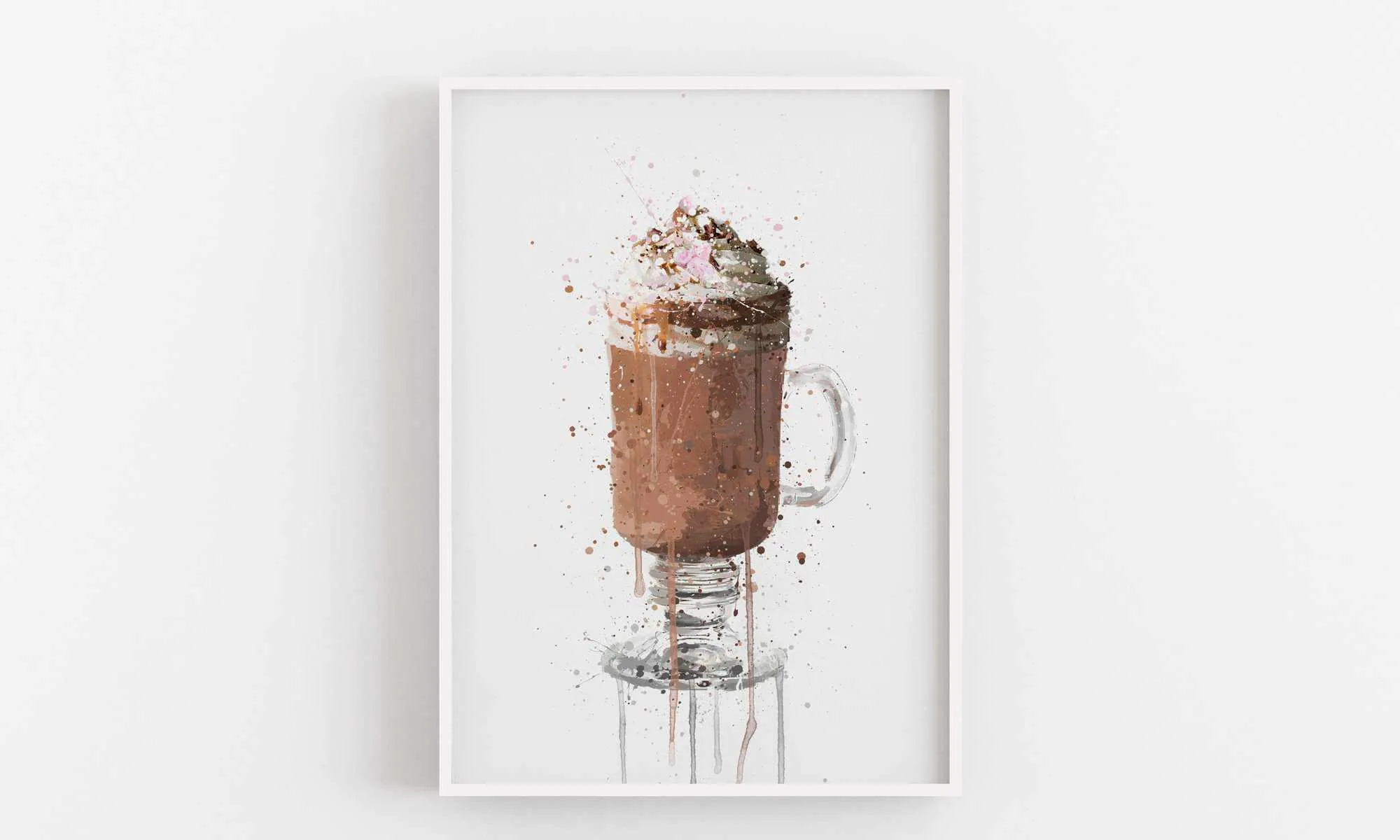 Hot Chocolate Wall Art Print