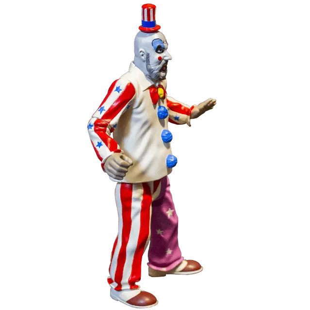 House of 1000 Corpses Finger Lickin' Pistol Whippin' Captain Spaulding (5" Scale)