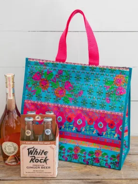 Insulated Cooler Tote - Floral