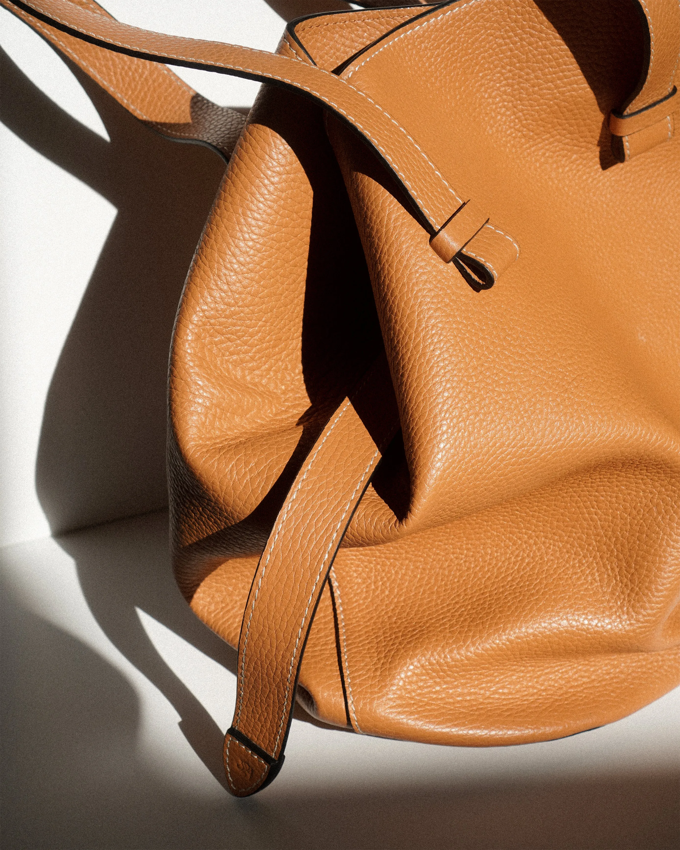 Joplin Tote Bag | Caramel Pebble