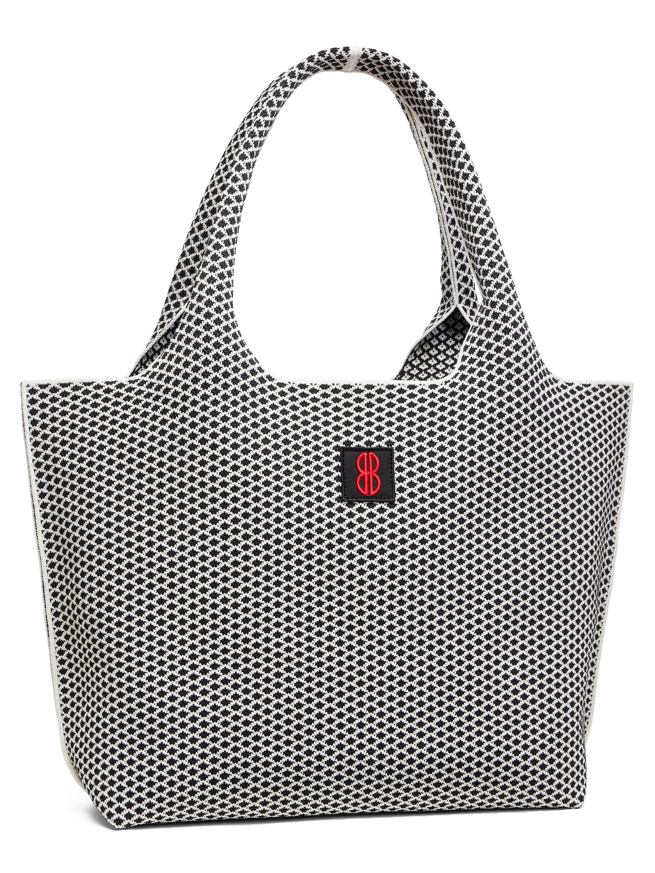 Large - Black Diamond tote with pouch