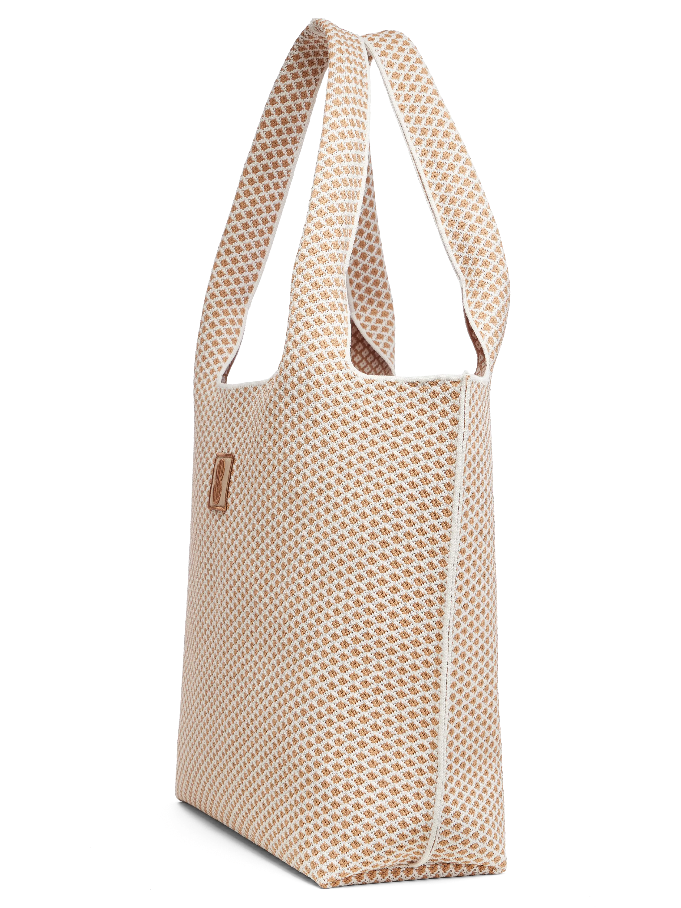 Large - Buckthorn Diamond tote with pouch