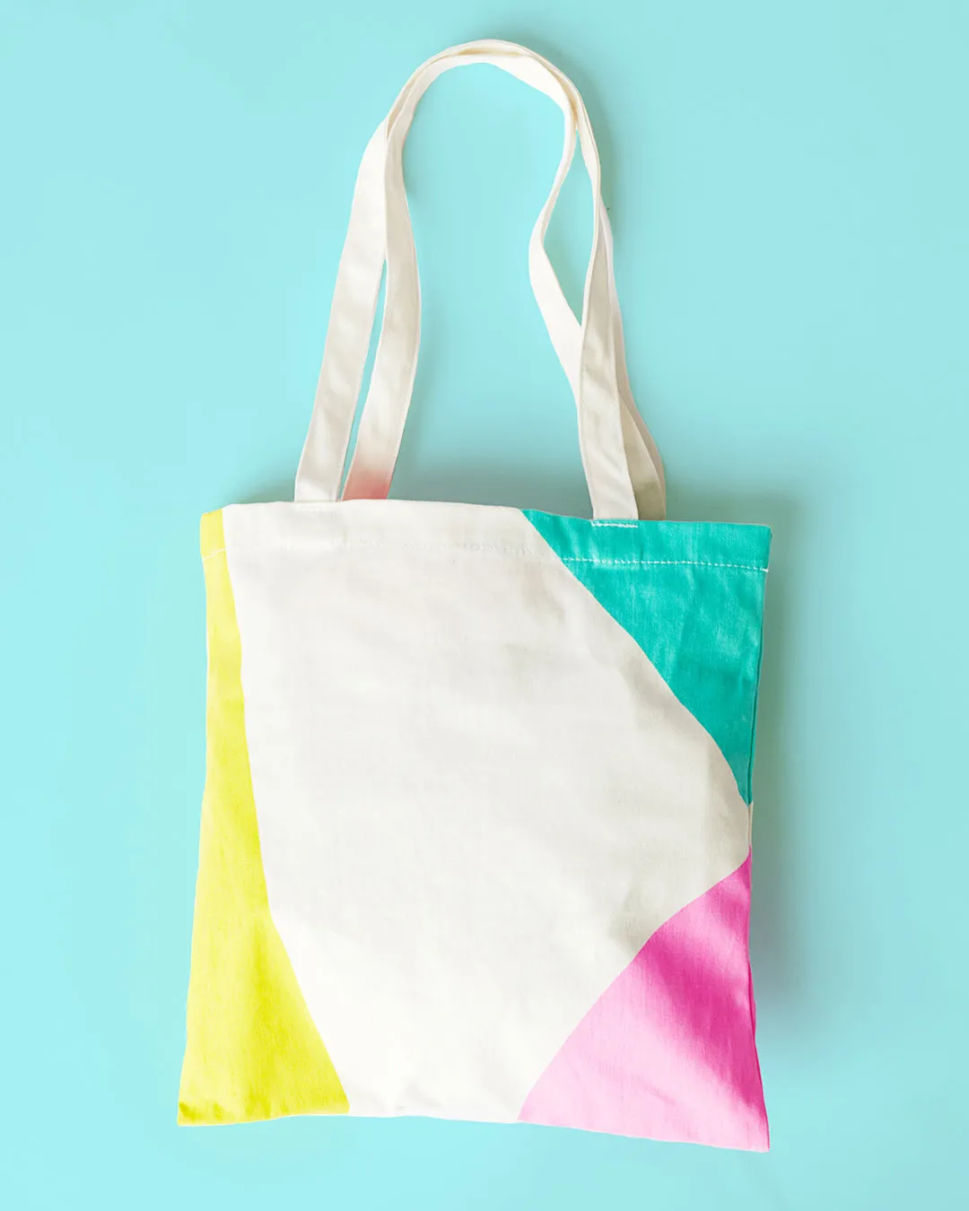 Live Life in Full Colour Organic Cotton Tote Bag