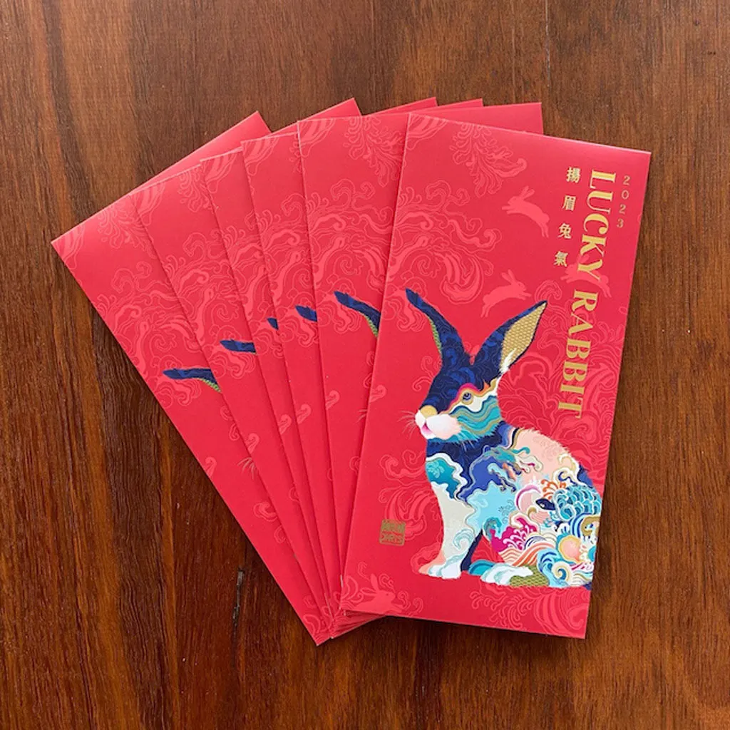 'Lucky Rabbit' Red Envelopes