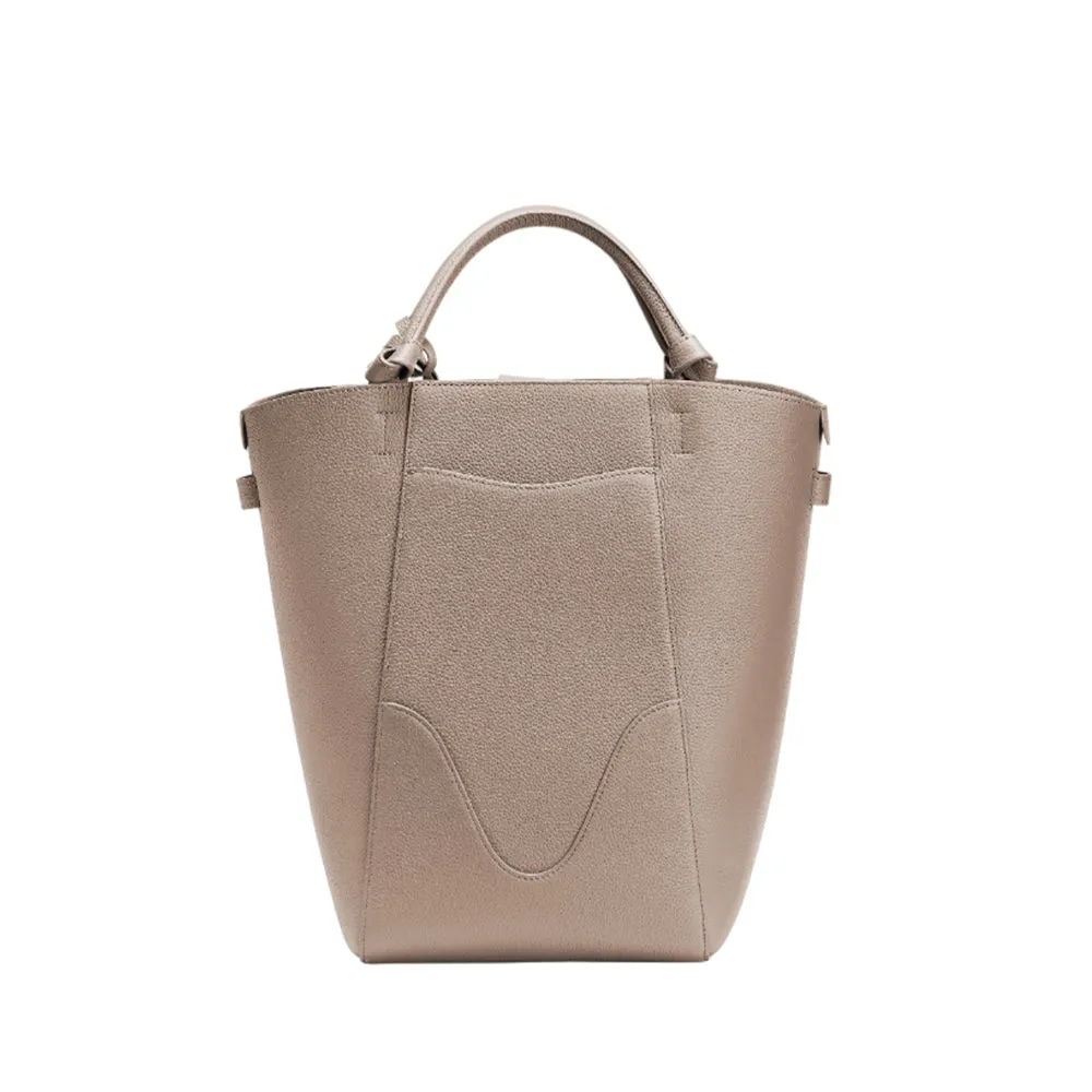 Marina Bucket Bag Latte (Matte Pebble)