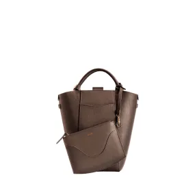 Mini Marina Bucket Bag Chocolate