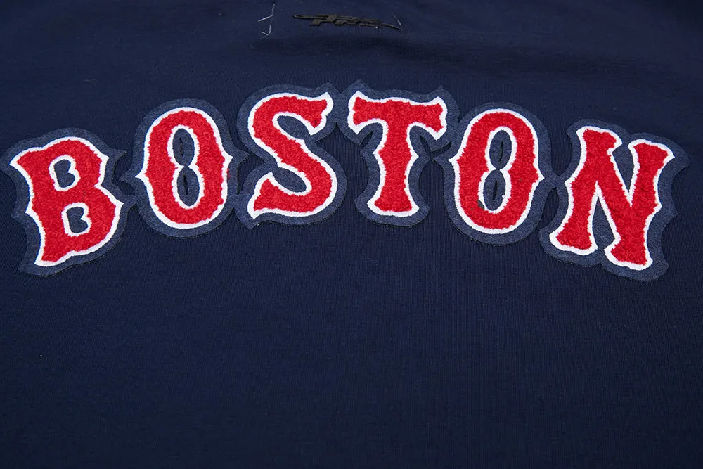 MLB BOSTON RED SOX CLASSIC WOMEN'S BOXY TEE (MIDNIGHT NAVY)