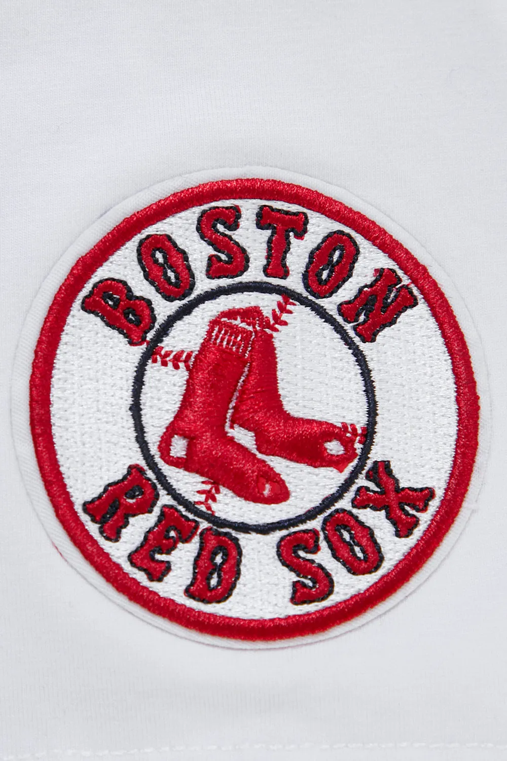 MLB BOSTON RED SOX CLASSIC WOMEN'S BOXY TEE (WHITE)