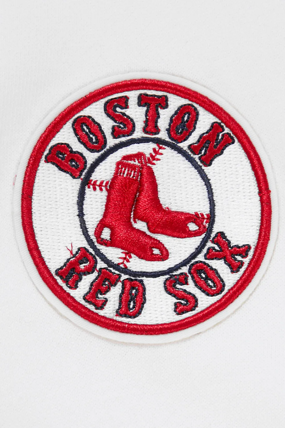 MLB BOSTON RED SOX CLASSIC WOMEN'S CREWNECK (WHITE)