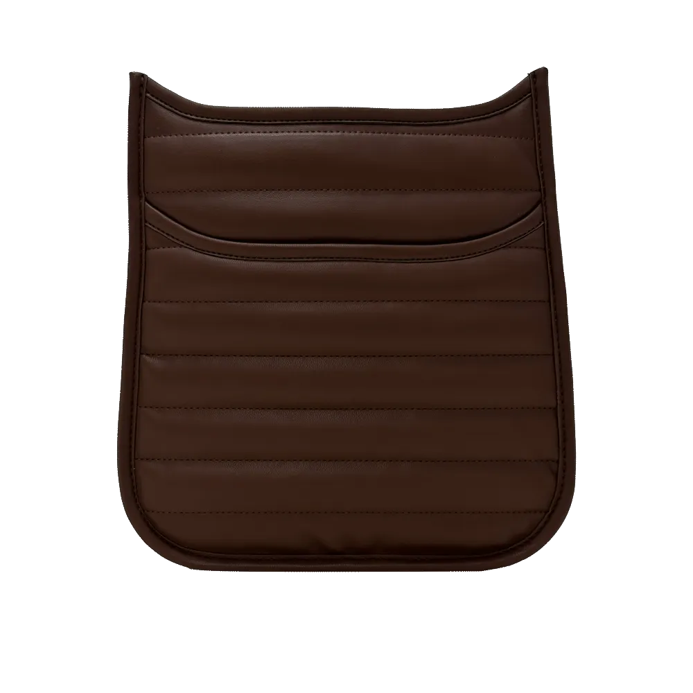 Mocha Sarah Quilted Messenger