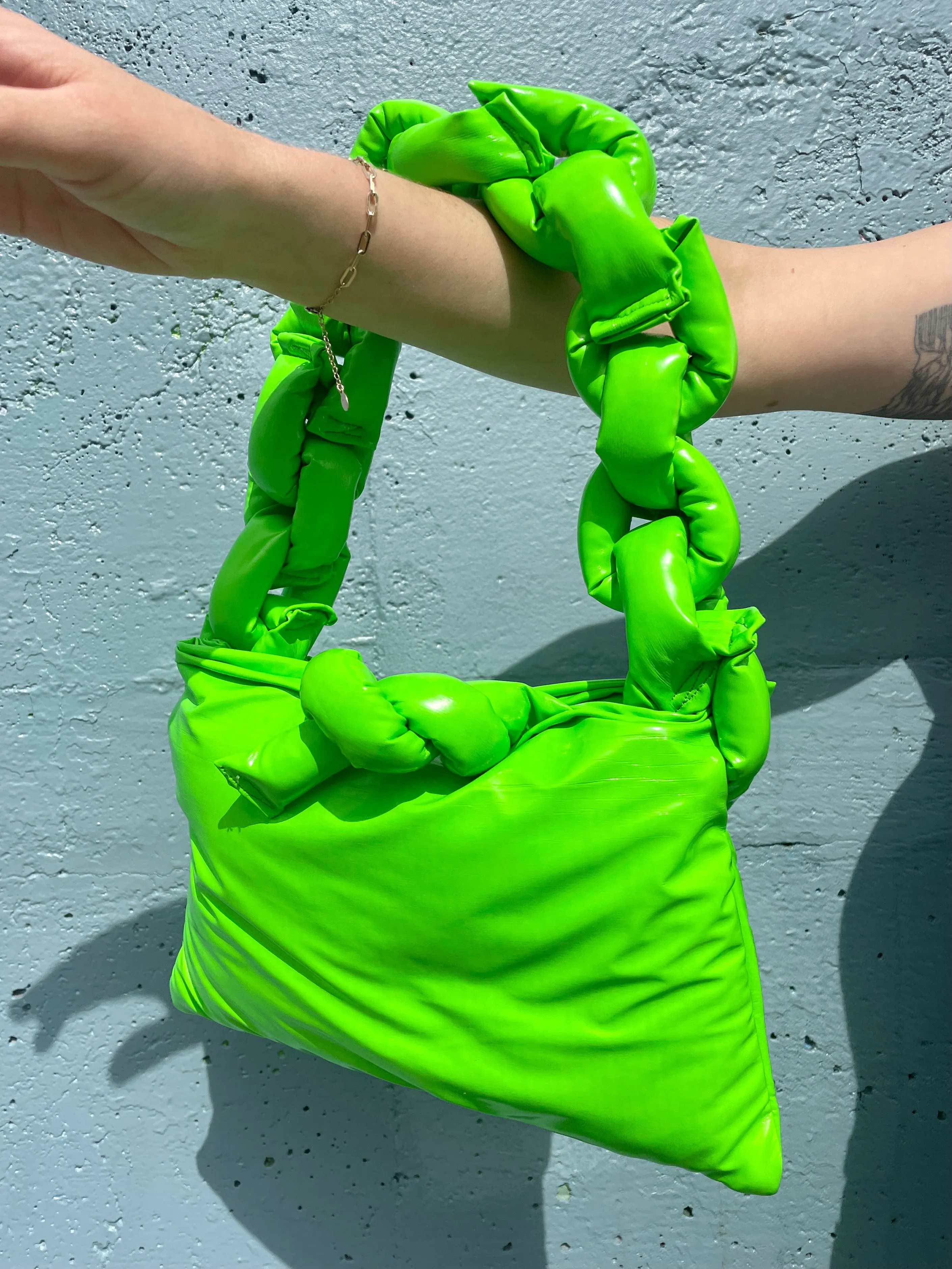 Offbeat Sweet Lime Soft Chain Bag