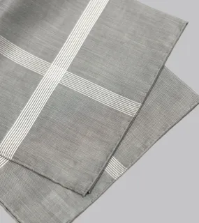 Simonnot Godard Symphony Handkerchief Grey