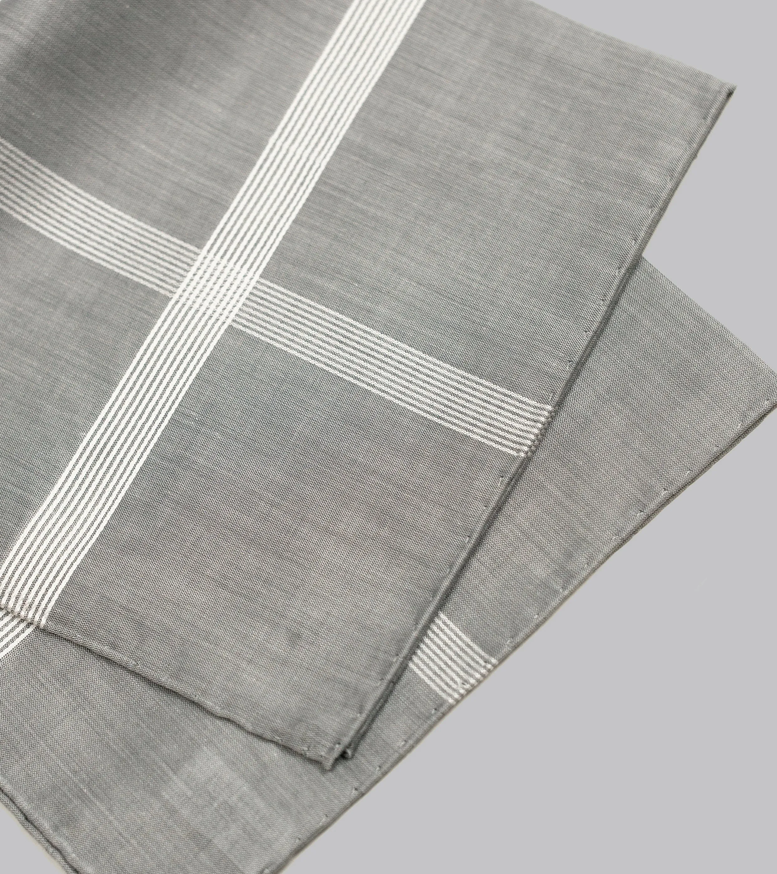 Simonnot Godard Symphony Handkerchief Grey