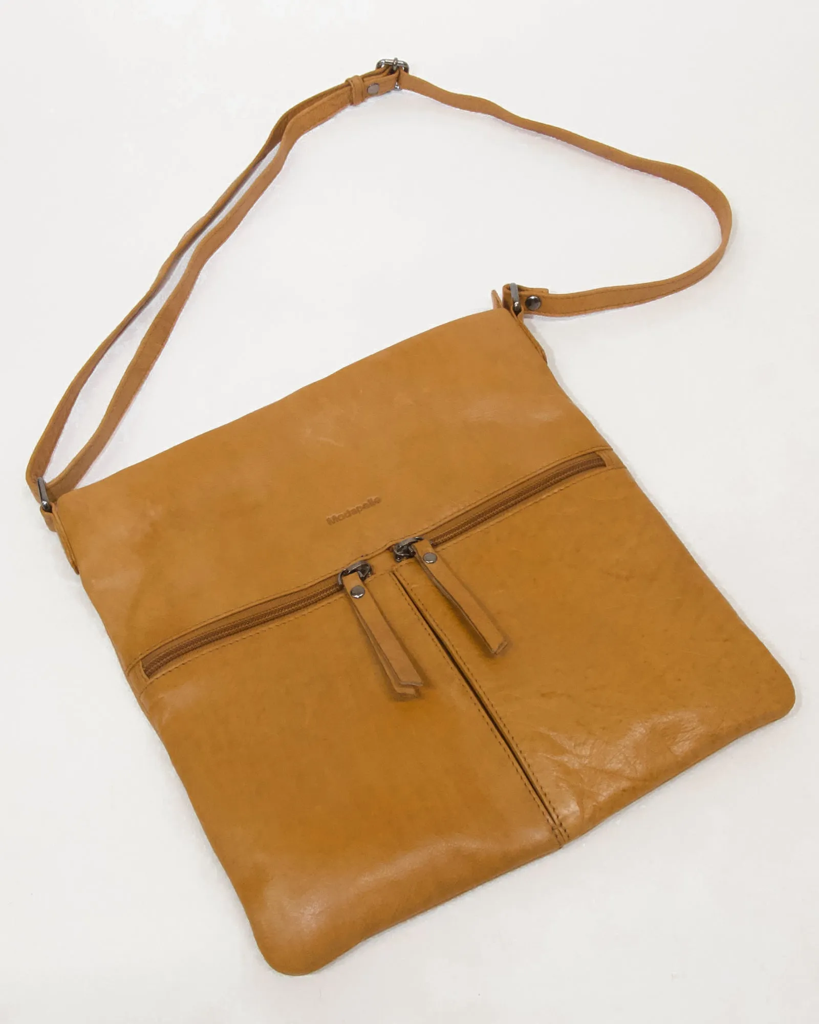 SOFT WASH LEATHER CROSS BODY