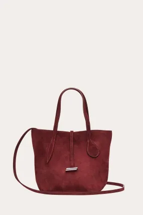 Sprout Tote Mini Barolo Suede