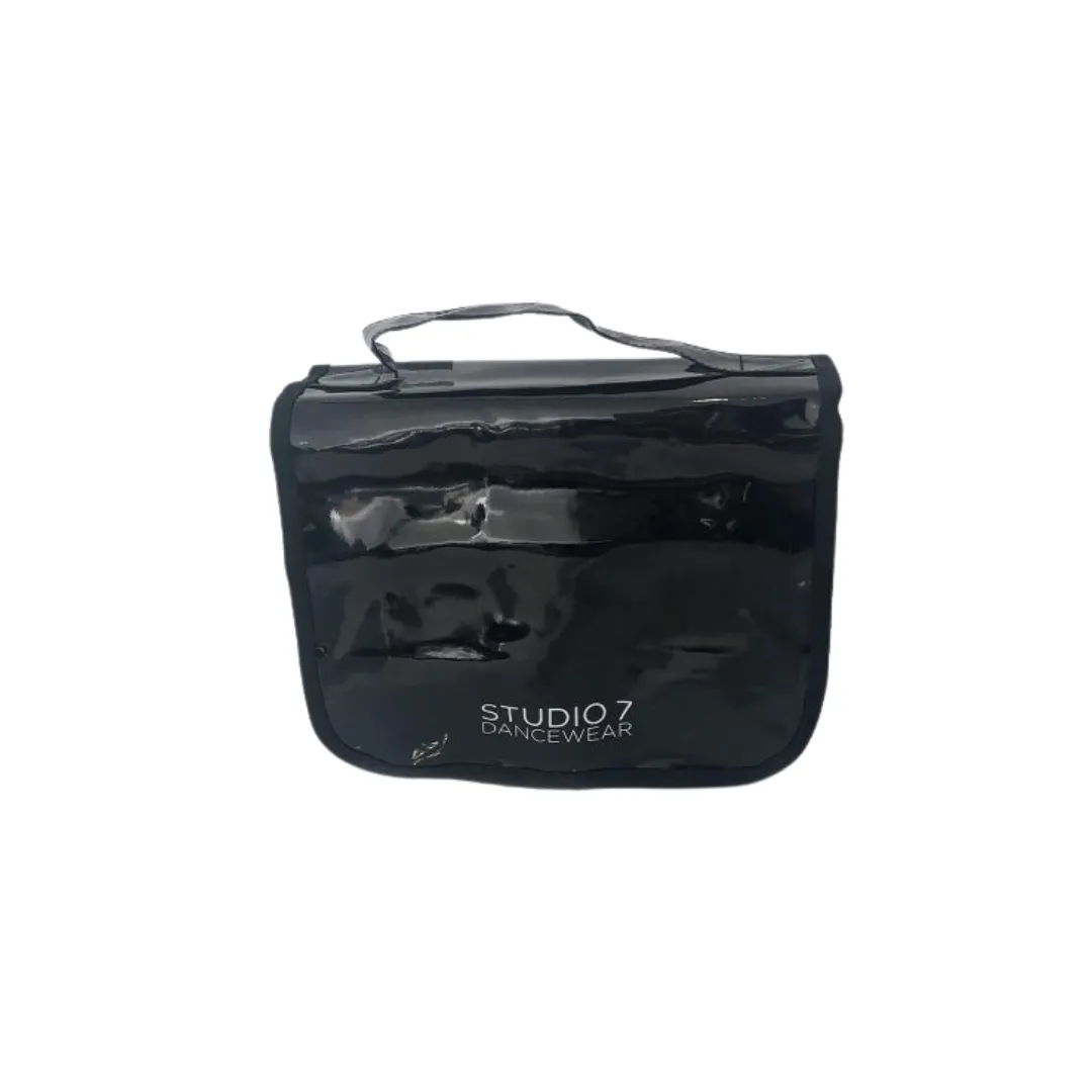 Studio 7 Holographic Make Up Bag - Black