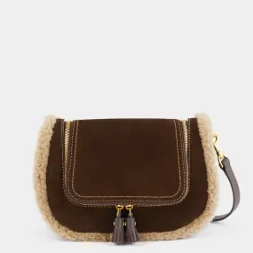 Suede Vere Small Satchel Cross-body