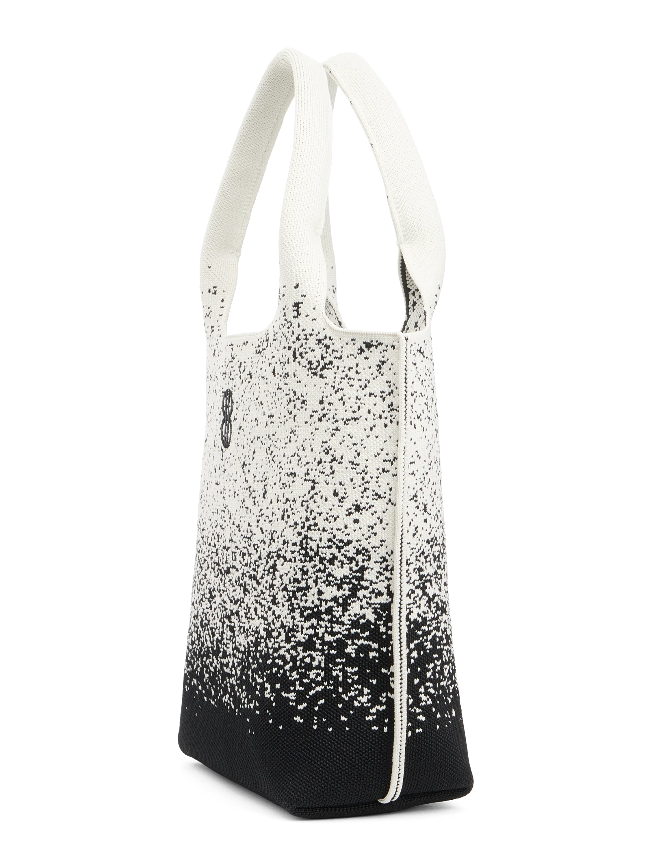 Sutton City Tote - Black Sprinkle - Small