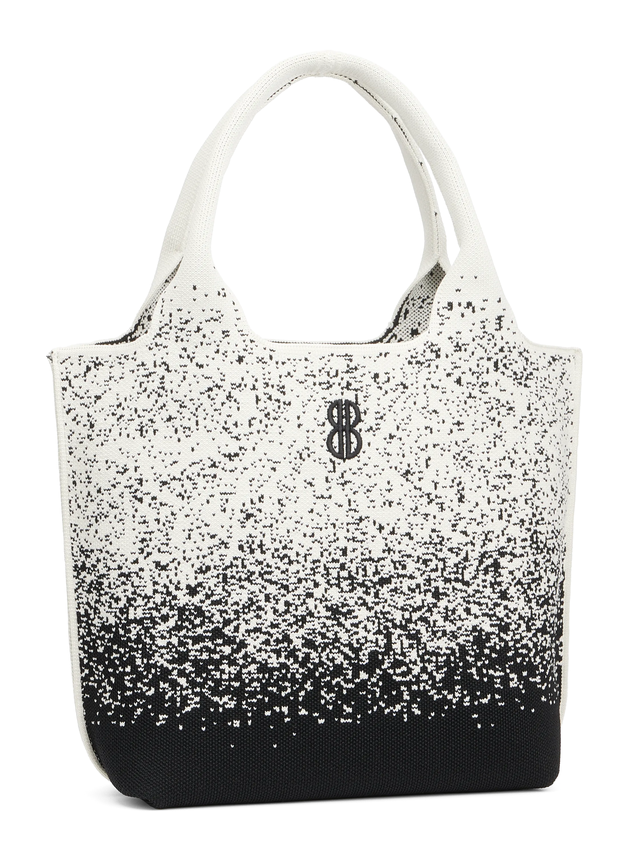 Sutton City Tote - Black Sprinkle - Small