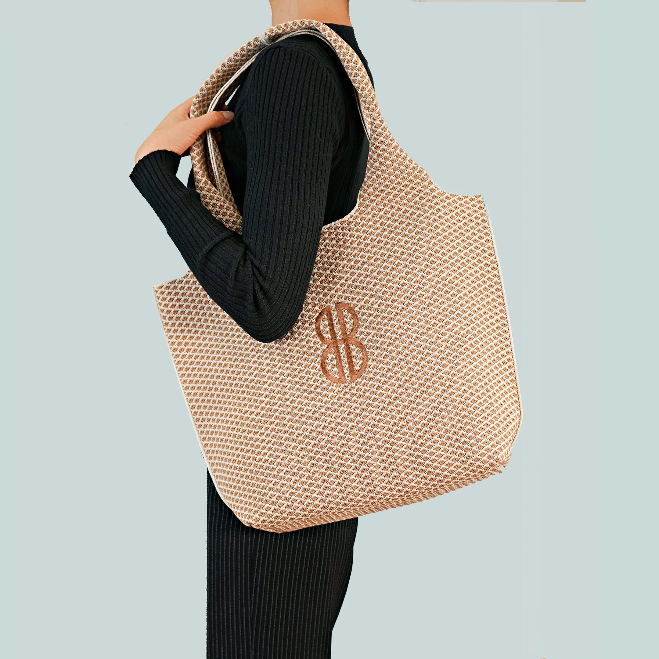 Sutton City Tote - Buckthorn Diamond Monogram - Medium