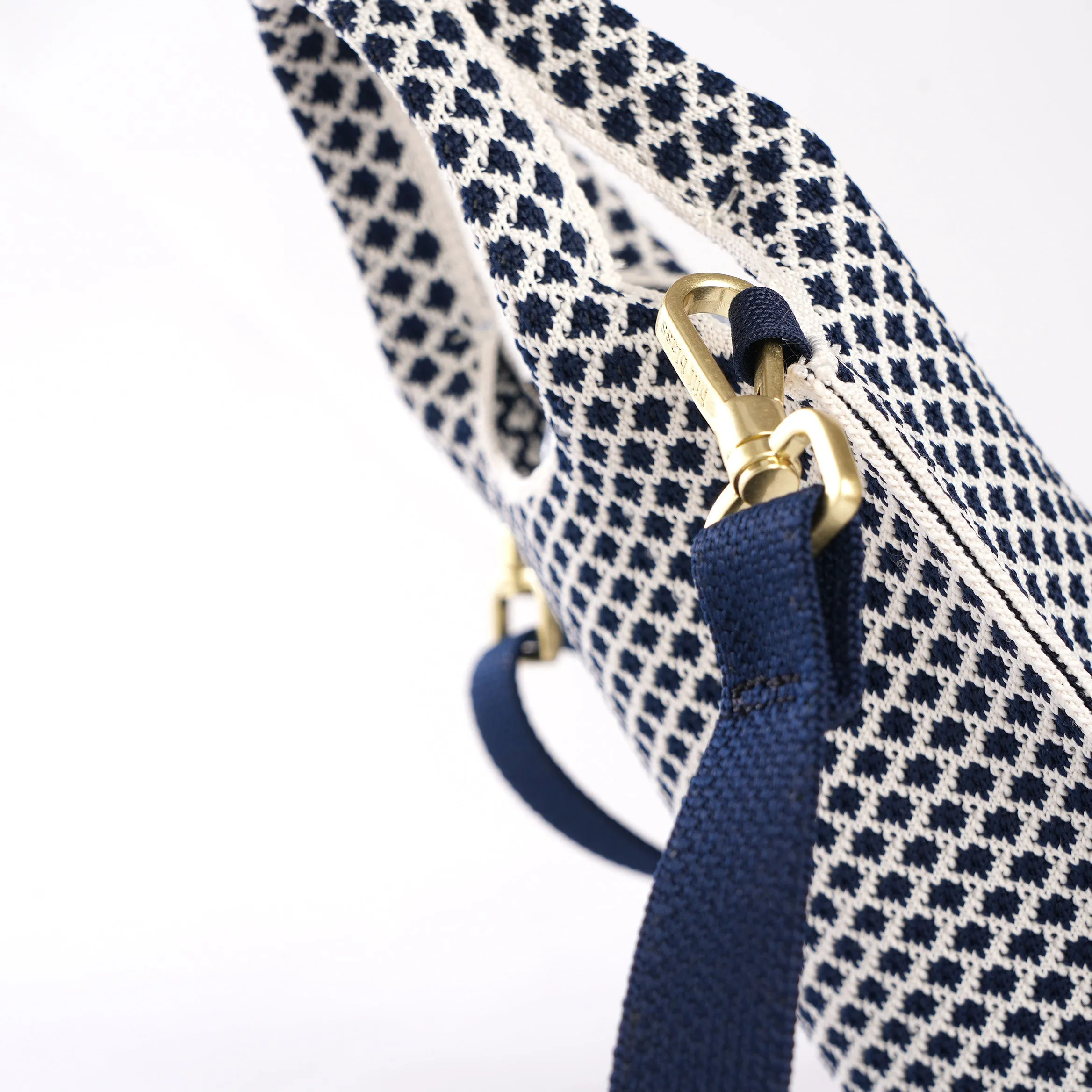 Sutton City Tote - Navy Diamond - Mini