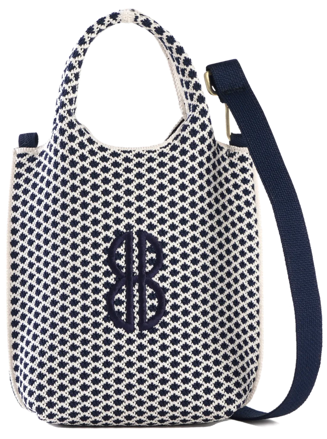 Sutton City Tote - Navy Diamond - Mini