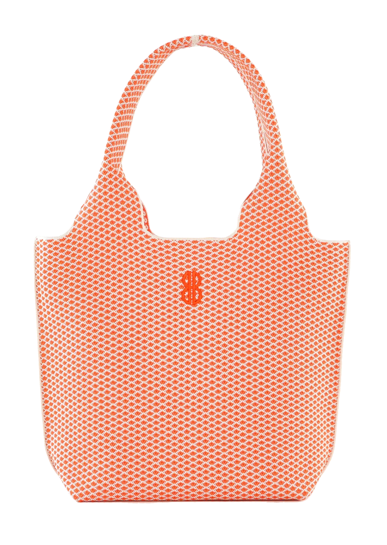 Sutton City Tote - Orange Diamond - Medium