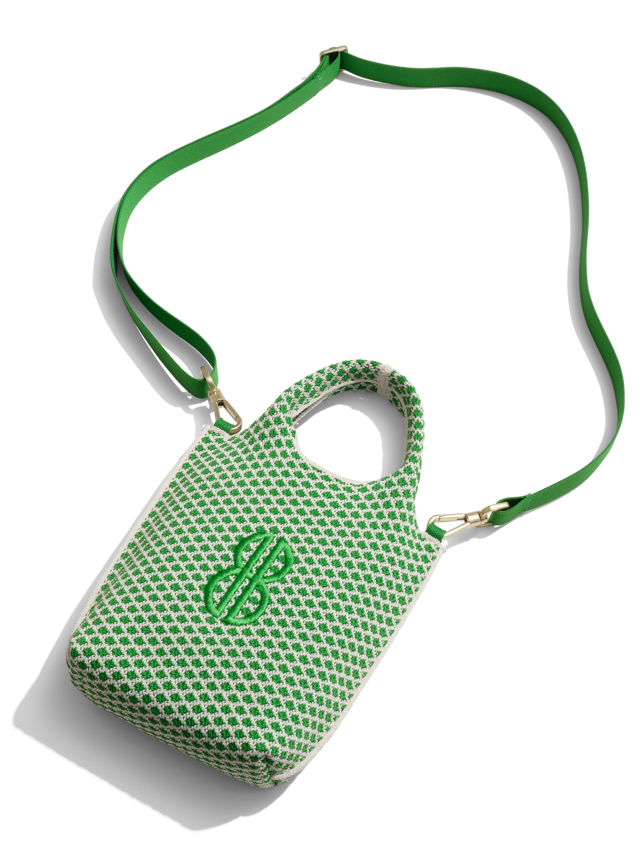 Sutton City Tote - Parakeet Green Diamond - Mini