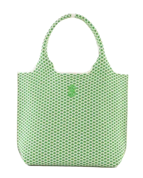 Sutton City Tote - Parakeet Green Diamond - Small