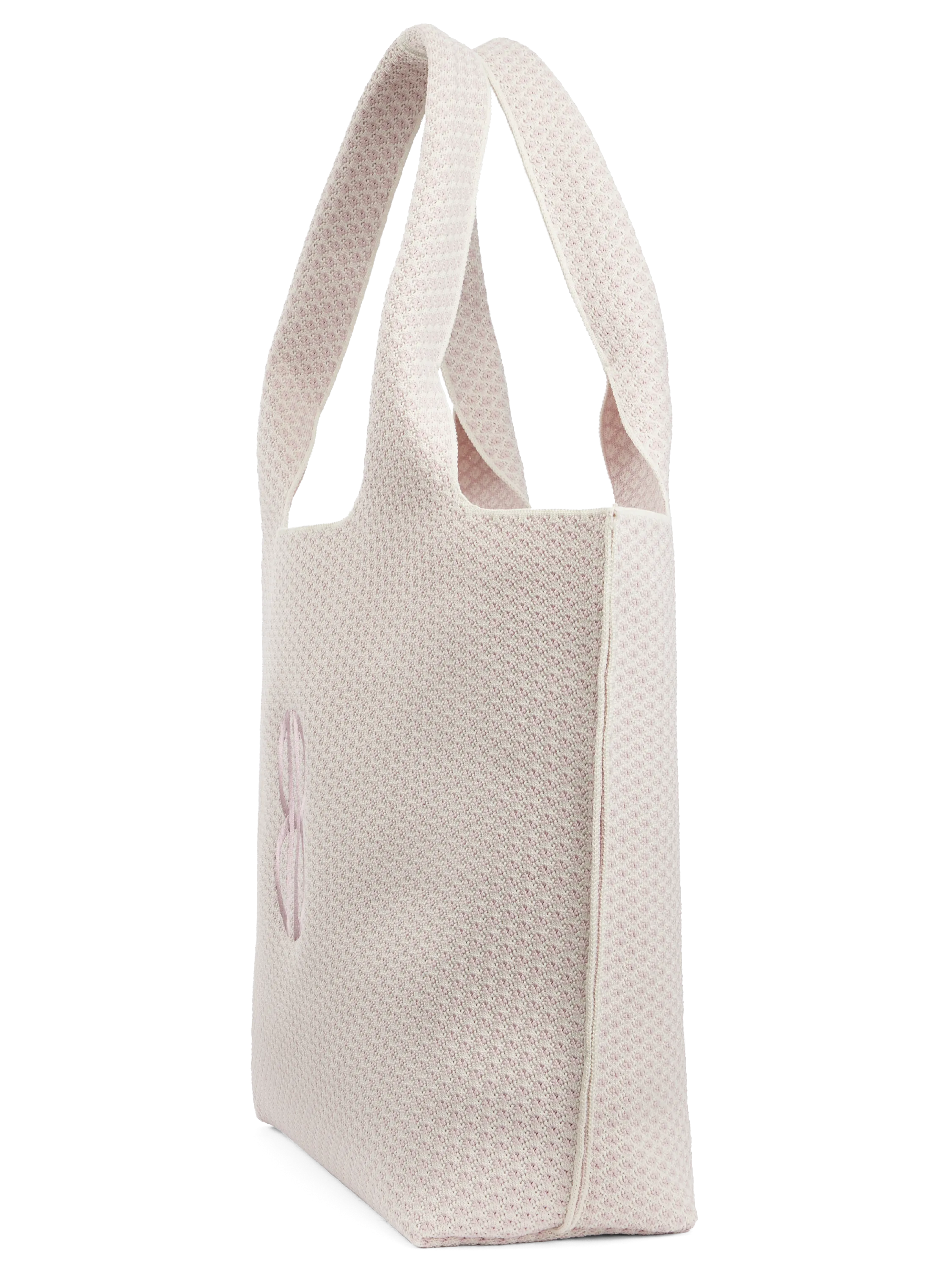 Sutton City Tote - Petal Pink Diamond Monogram - Large