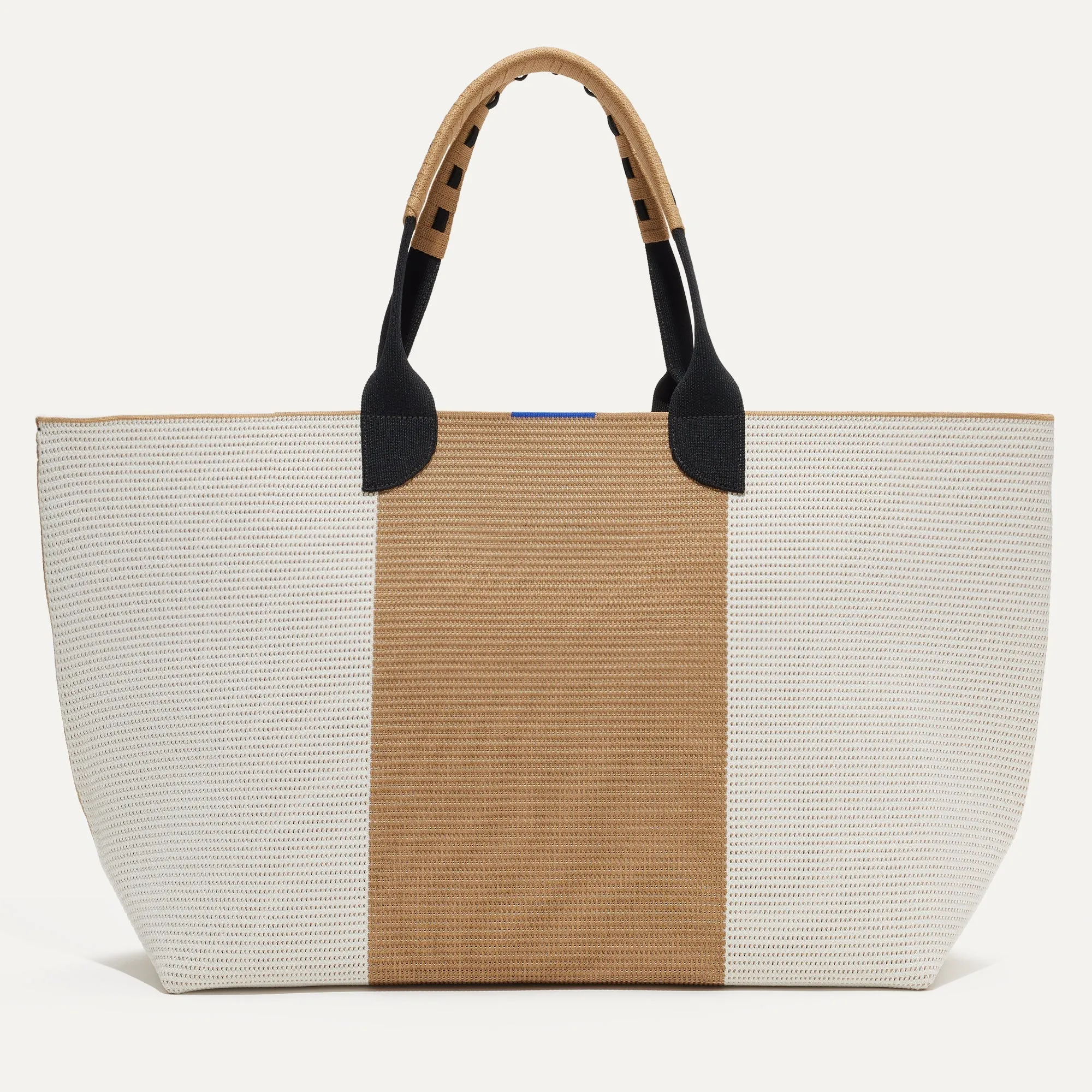 The Lightweight Mega Tote - Camel Colorblock