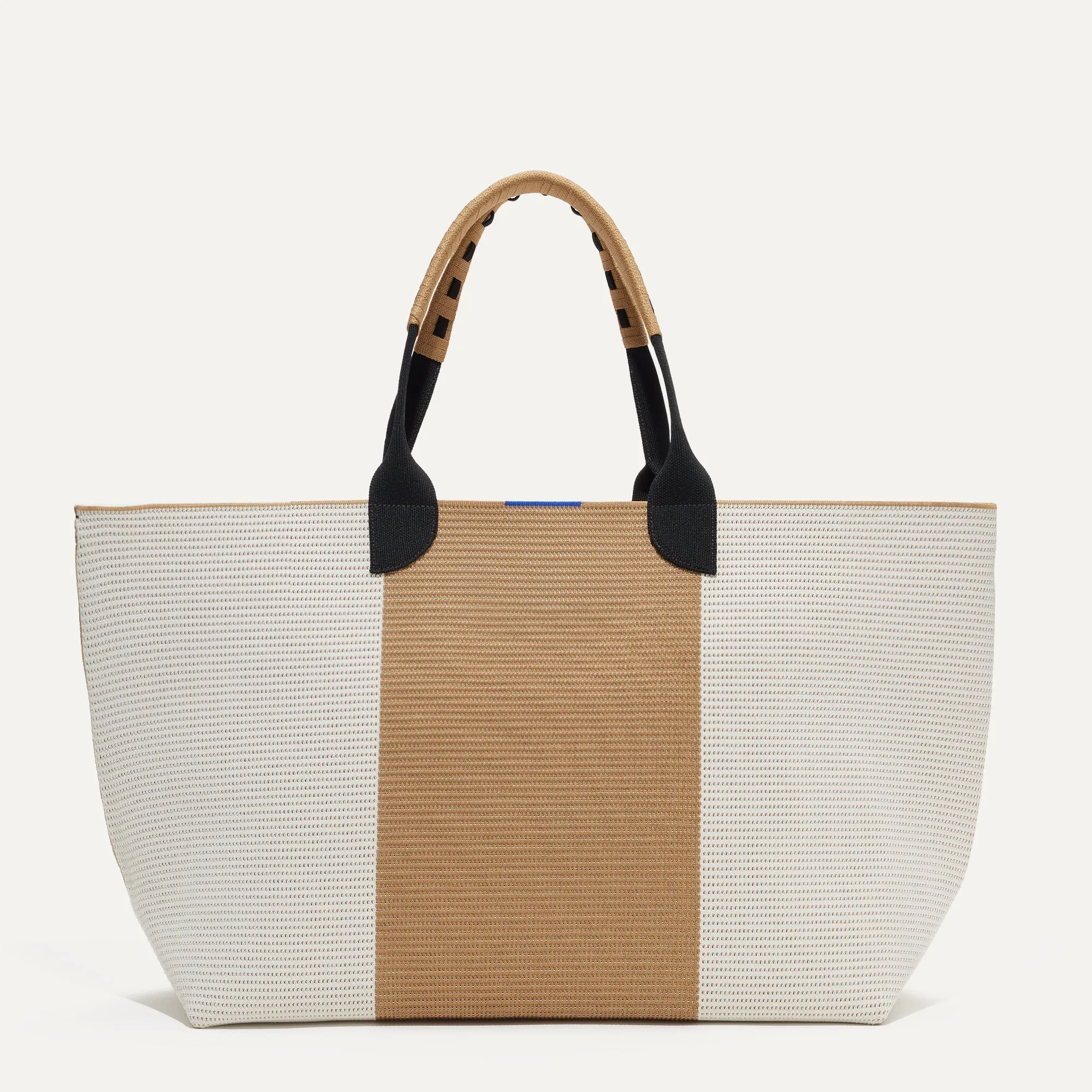 The Lightweight Mega Tote - Camel Colorblock