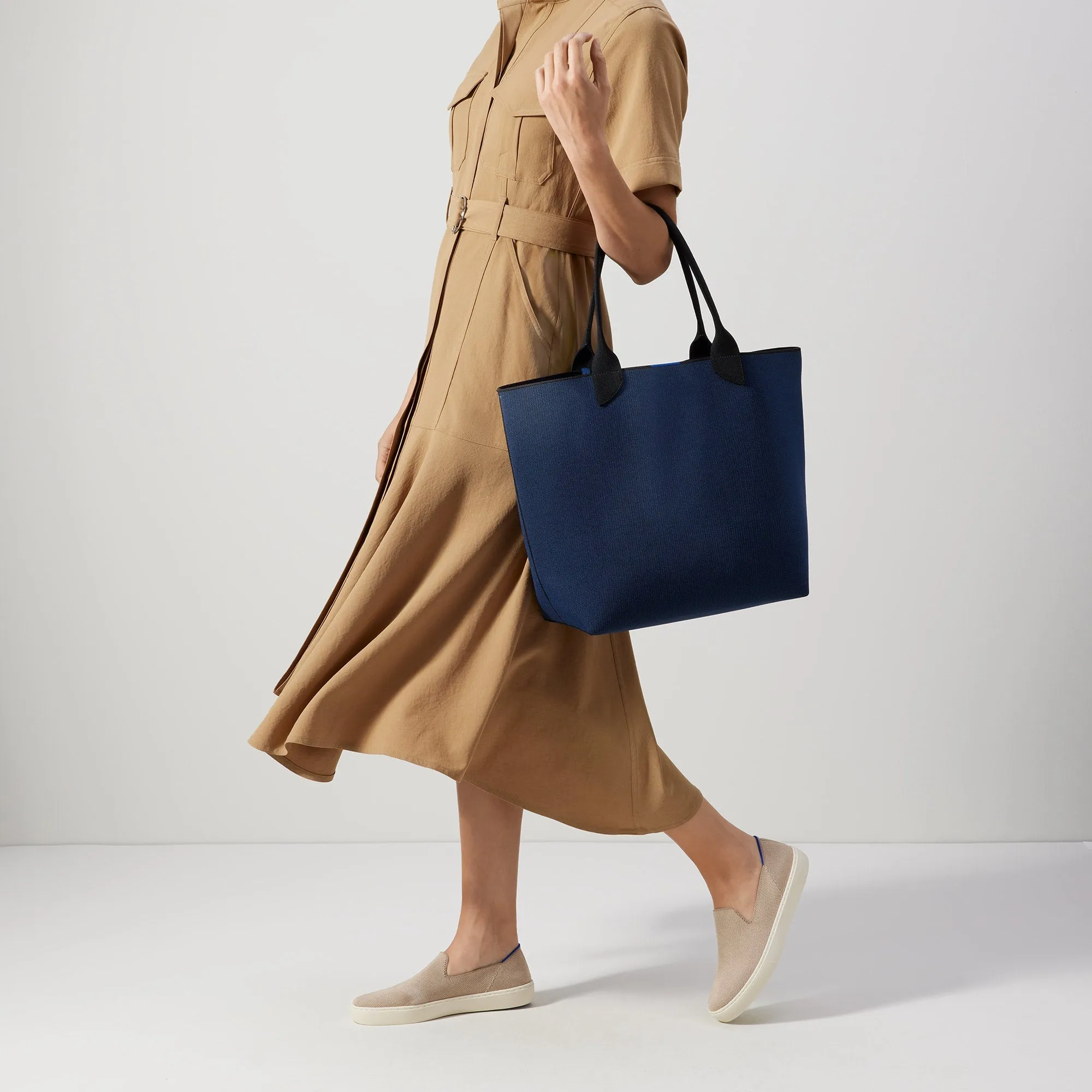 The Lightweight Tote - Sapphire and Onyx