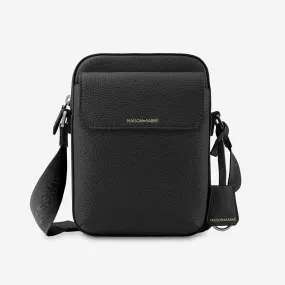 The Small Messenger Bag - Black Caviar