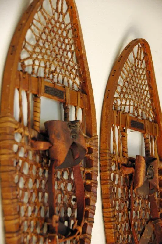 Vintage James W. Brine Co. Snowshoes