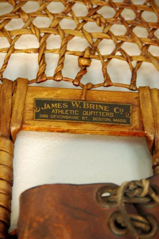 Vintage James W. Brine Co. Snowshoes