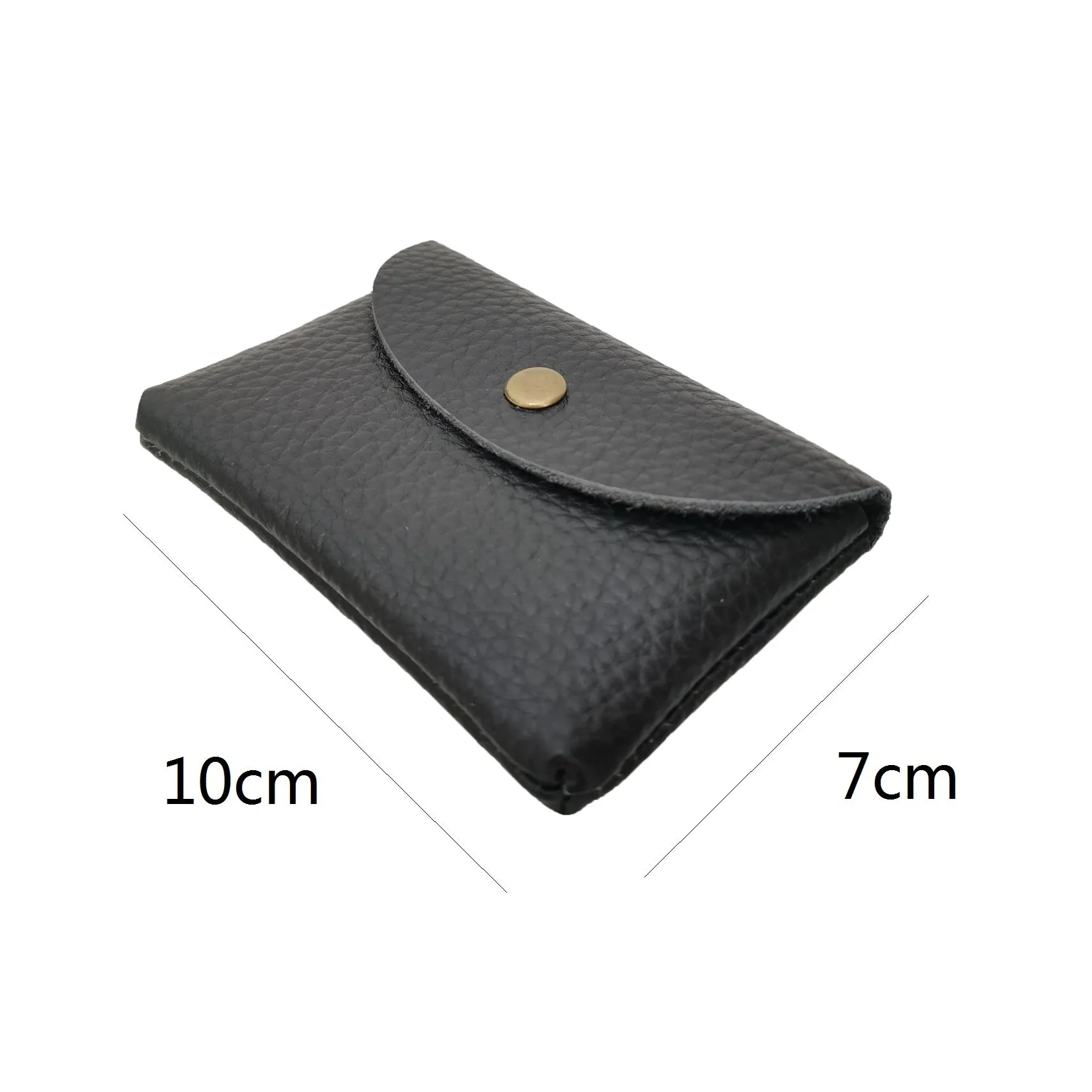 Women's and Men's unisex cowhide leather pouch envelope design