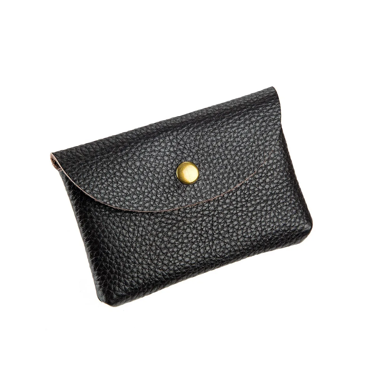 Women's and Men's unisex cowhide leather pouch envelope design